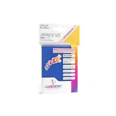 Sista dagarna | Gamegenic - Prime Japanese Sized Sleeves Blue (60 Sleeves)