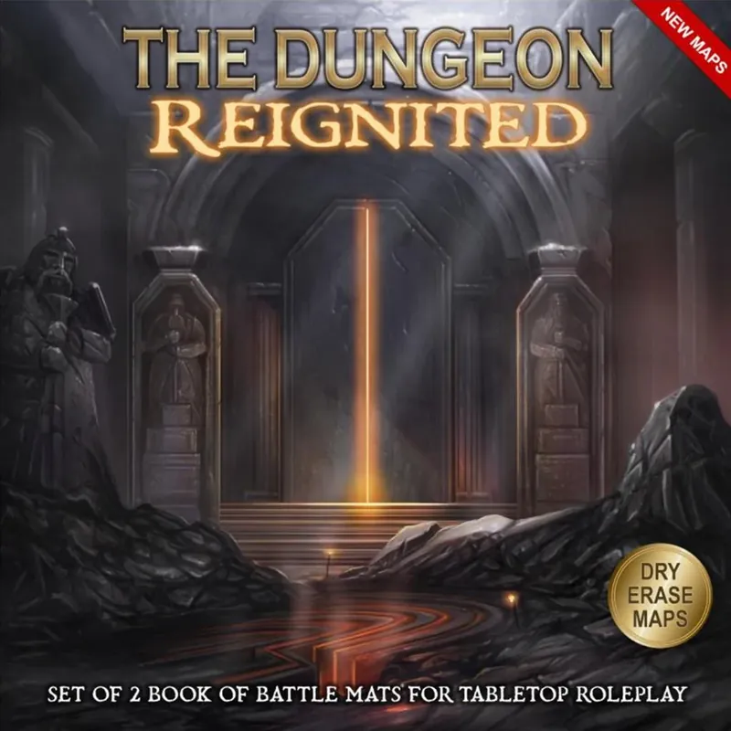 The Dungeon Reignited Set (Map set for role playing games) - Storsäljare
