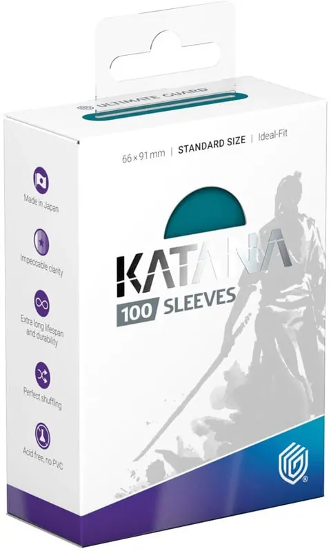Endast denna vecka - Ultimate Guard Katana Sleeves Standard Size (100) - Great Wave