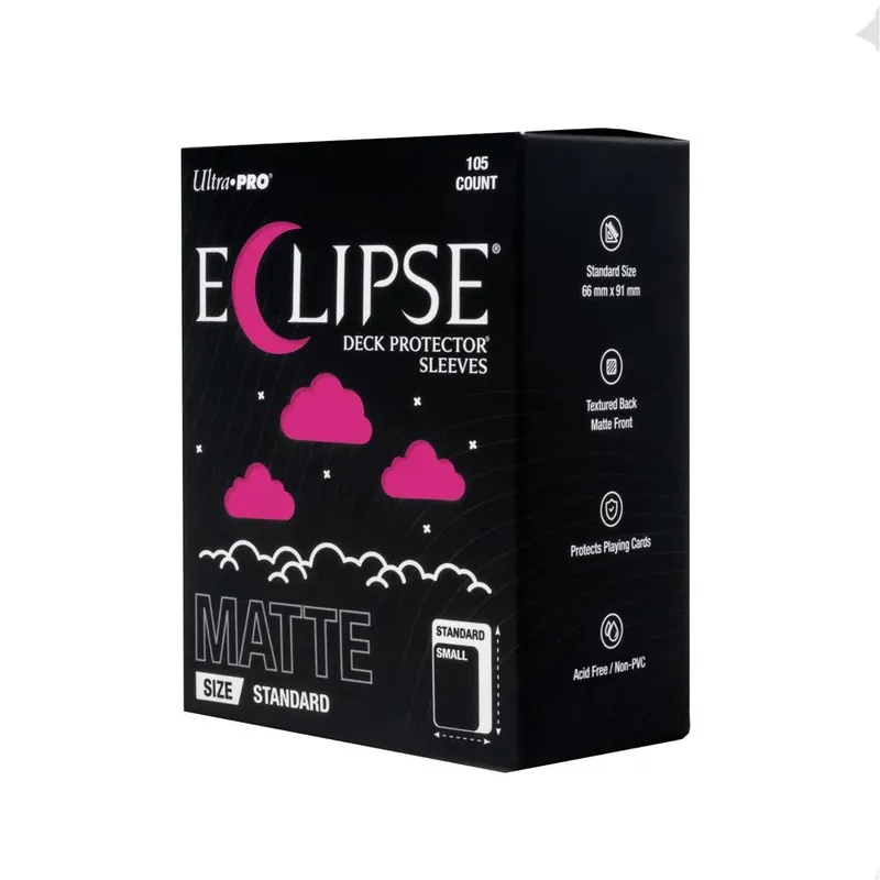 ECLIPSE® Matte Standard DECK PROTECTOR® Sleeves Hot Pink - 105ct - Bra pris just nu