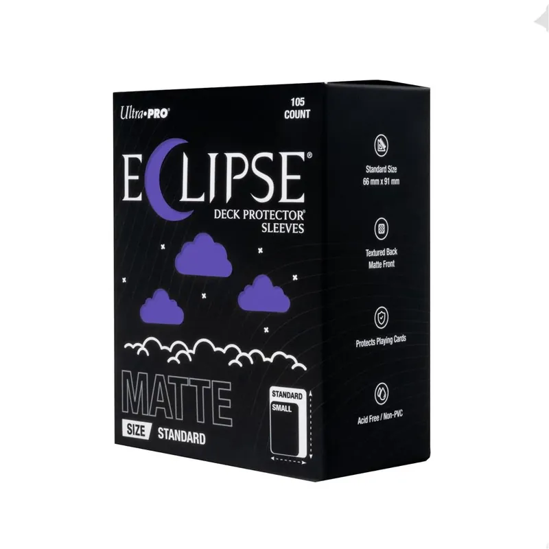 Ny produkt | ECLIPSE® Matte Standard DECK PROTECTOR® Sleeves Royal Purple - 105ct