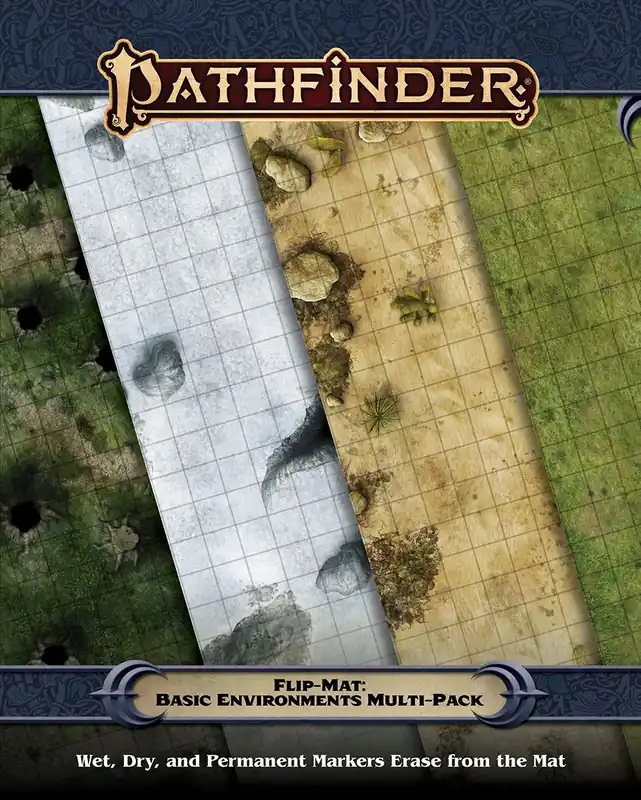 Pathfinder Flip-Mat Basic Environments Multi-Pack | Nytt hos oss
