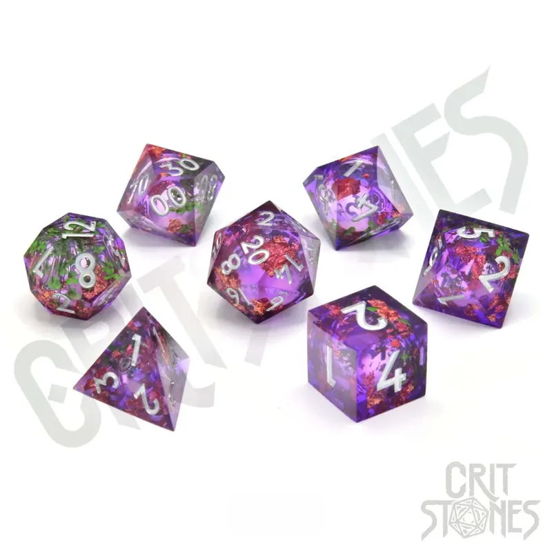 Bästsäljare - Herbalist‘s Dream Liquid Core RPG Dice Set (7)