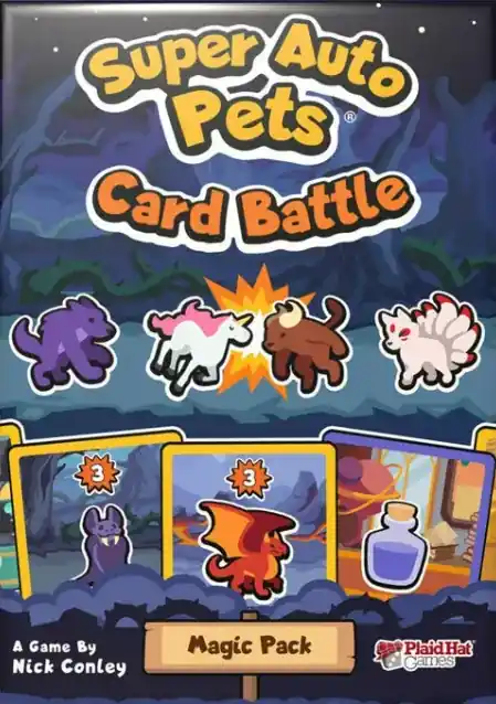 Gratis retur | Super Auto Pets Card Battle Magic Pack