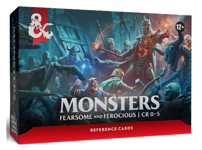 D&D Reference Cards - Monsters (Fearsome and Ferocious) - Extra bra pris