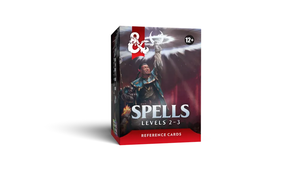 D&D Reference Cards - Spells (Levels 2-3) | Nytt lägre pris