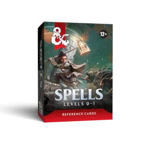 Favorit - D&D Reference Cards - Spells (Levels 0-1)