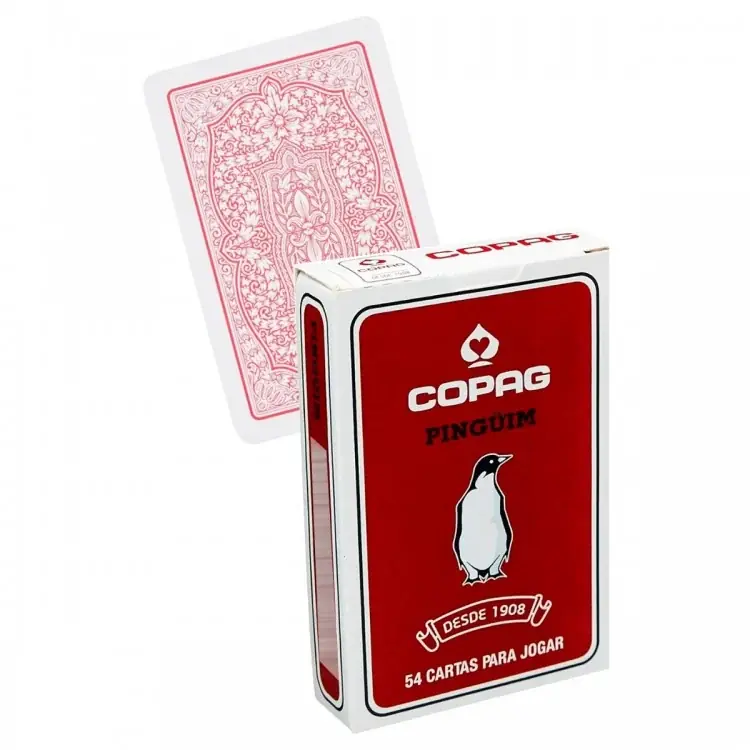 Kan beställas - Copag Pinguim Bridge Cards Deck (Black or Red)