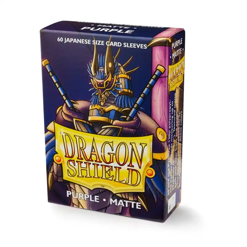 Dragon Shield Small Sleeves - Japanese Matte Purple (60 Sleeves) | Handla säkert