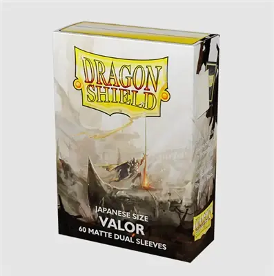 Rabatter - Dragon Shield Japanese size Matte Dual Sleeves - Valor (60 Sleeves)