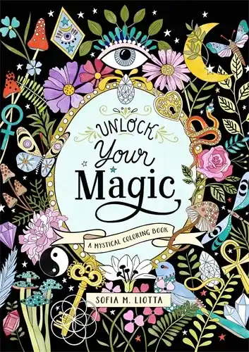 Mystical Coloring Book Unlock Your Magic | Snart slut