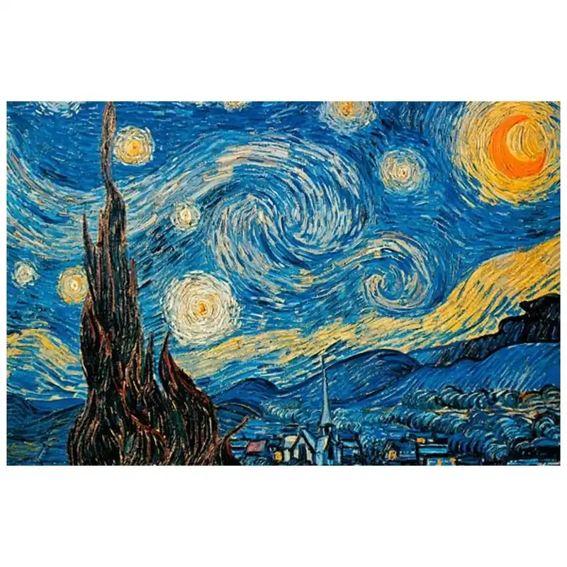 Van Gogh, Stjärnnatt, Pussel, 1000 bitar, Piatnik - Snart slut