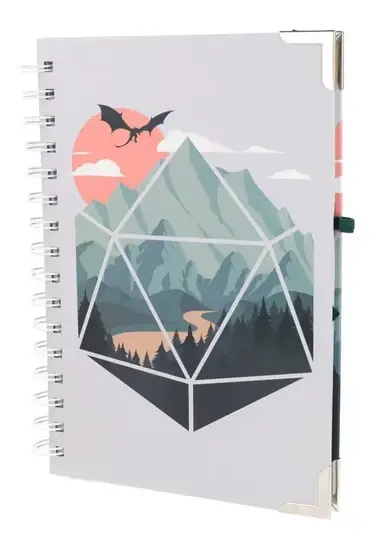 Prissänkt | A d20 Scene Deluxe Notebook