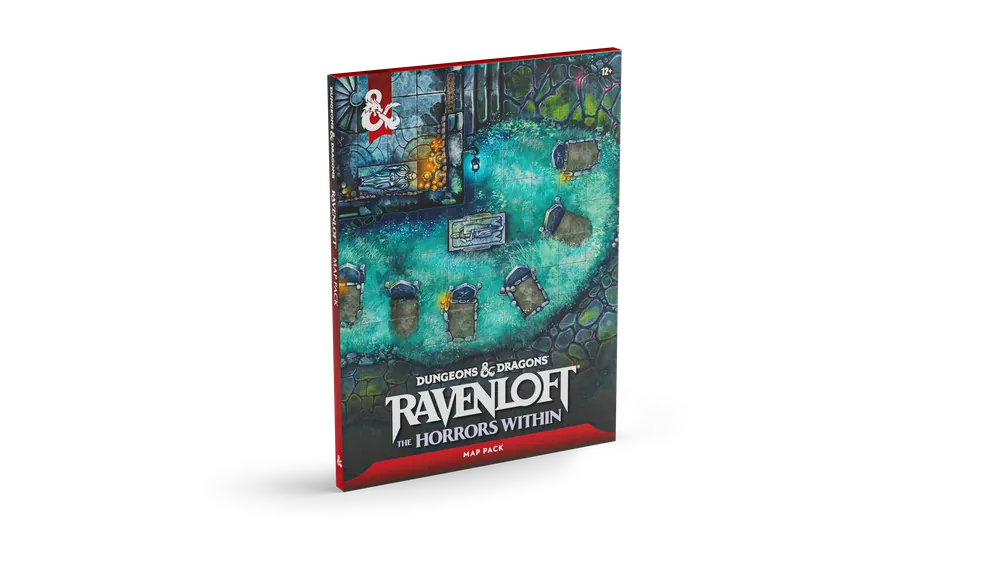D&D Ravenloft The Horrors Within Dungeon Map pack | Kanonerbjudande