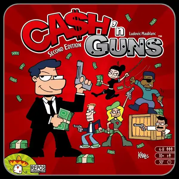 Cash and Guns Second Edition - Så länge lagret räcker