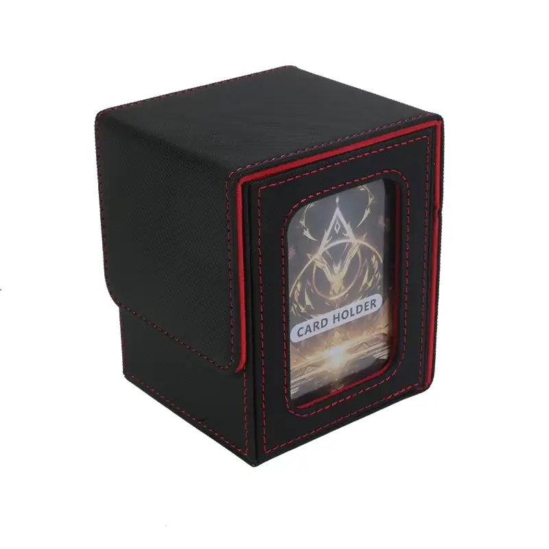 Deck Box Svart/Röd | Lågt pris