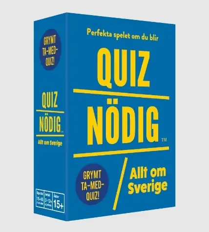 Nedsatt pris | QuizNödig - Allt om Sverige
