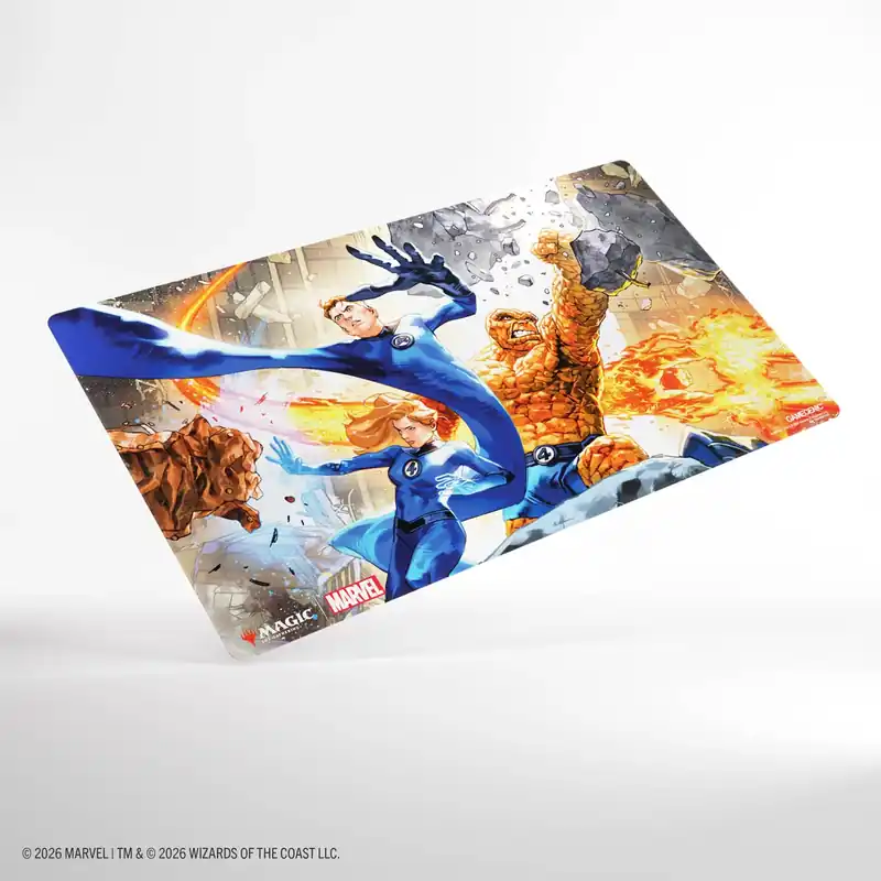Gamegenic Magic The Gathering Marvel Super Heroes Shiny Playmat - The Fantastic Four | Expressfrakt