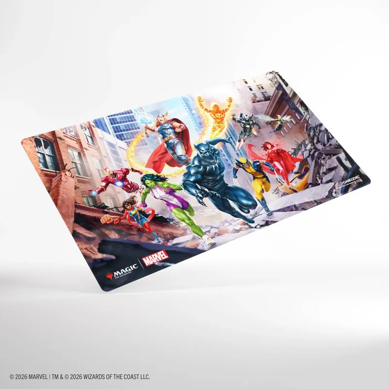 Toppsäljare | Gamegenic Magic The Gathering Marvel Super Heroes Shiny Playmat - Marvel Super Heroes