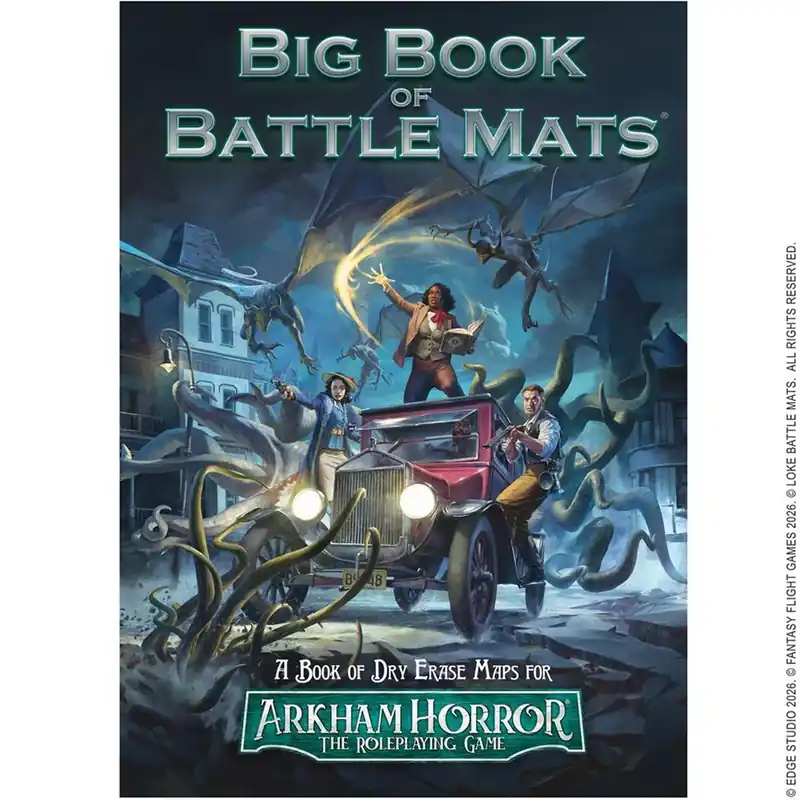 Big Book of Battle Mats for Arkham Horror - Spara nu