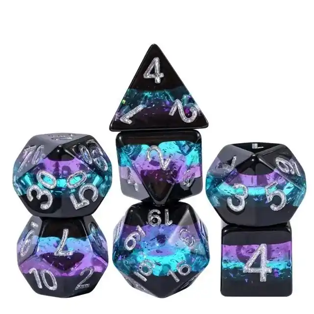 Nebula Aurora Polyhedral Dice Set (7) | Köp nu