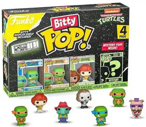 Dagens deal | Funko Bitty POP 4 Teenage Mutant Ninja Turtles