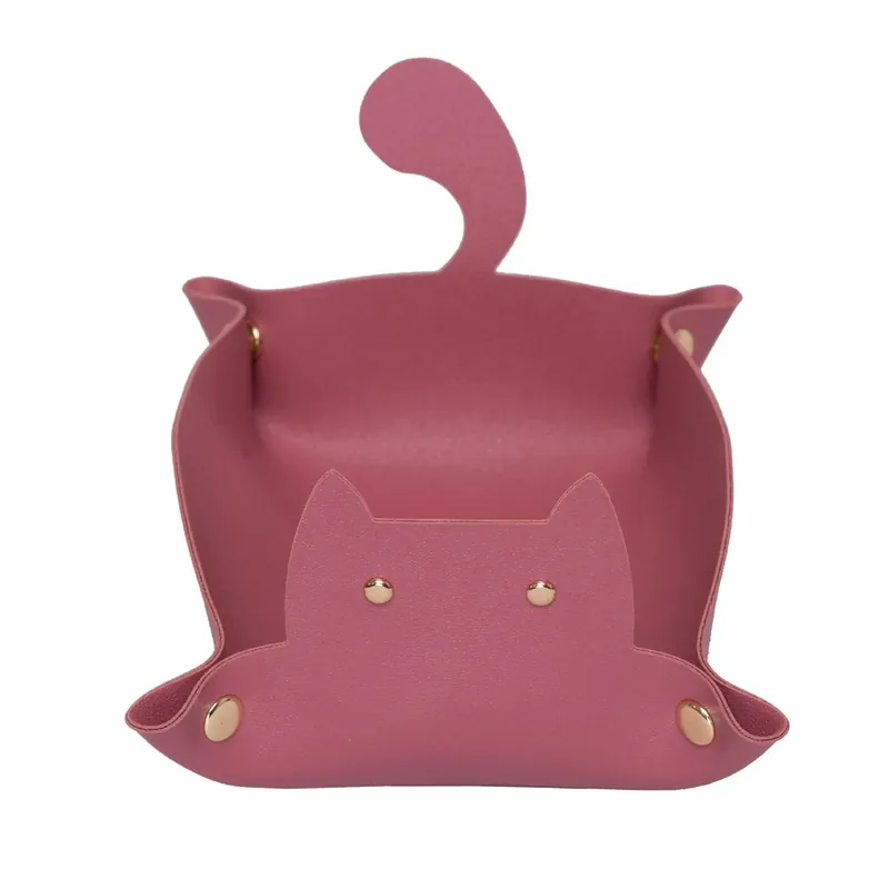 Arcane Meow Dice Tray Faux Leather | Extra bra pris