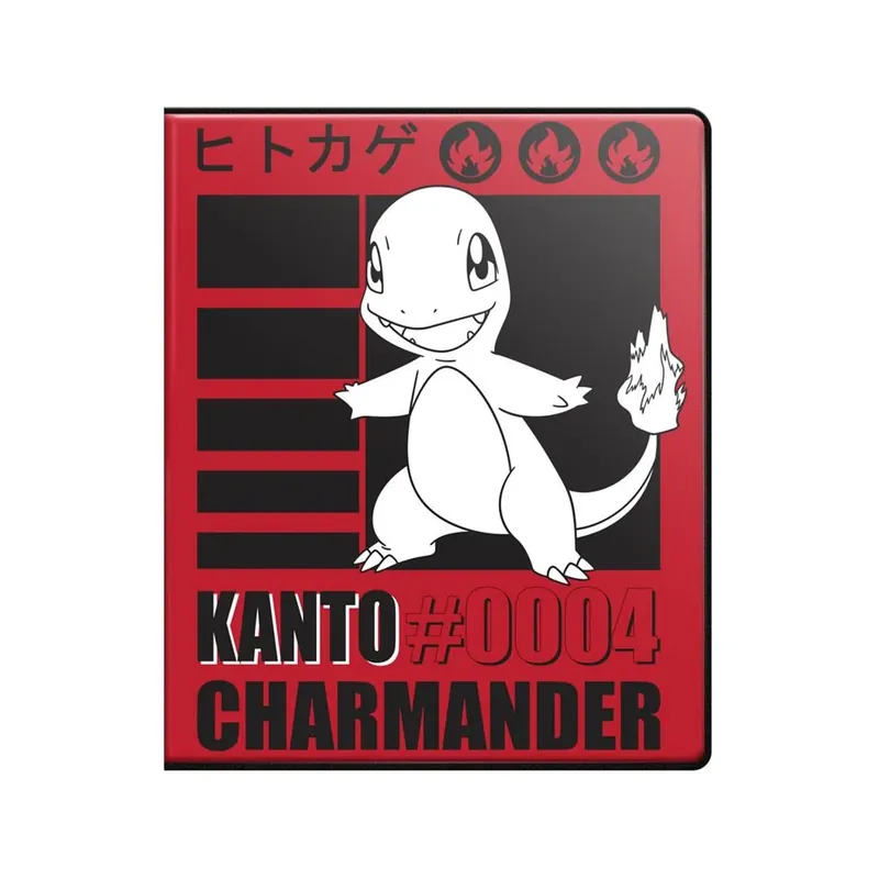 Direkt från tillverkaren | Ultra Pro - Charmander 9-Pocket Portfolio for Pokémon