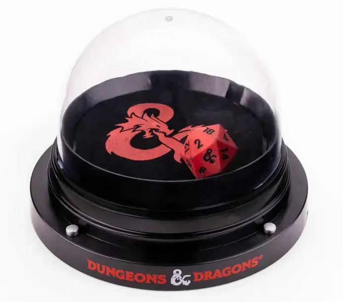 Kundfavorit | D&D Orb of Possibility Dice Roller with Silicone d20