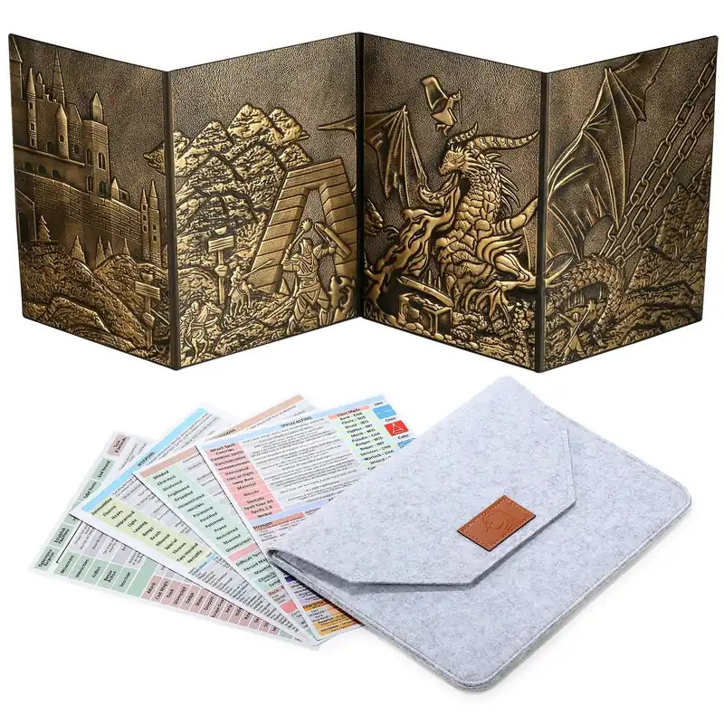 Gratis retur - Dungeon Masters Screen Gold