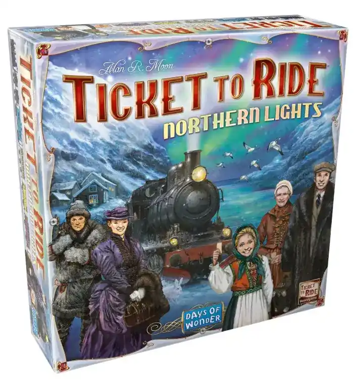 Kan beställas online | Ticket to Ride Northern Lights