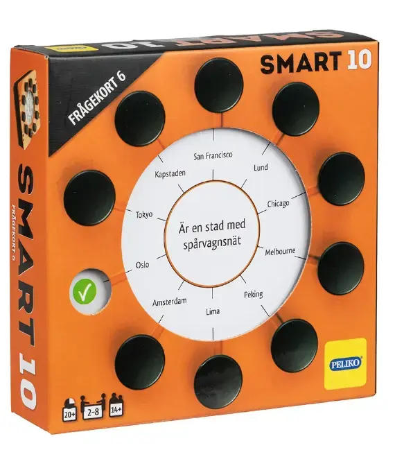 Beställ nu - Smart10 Frågekort 6