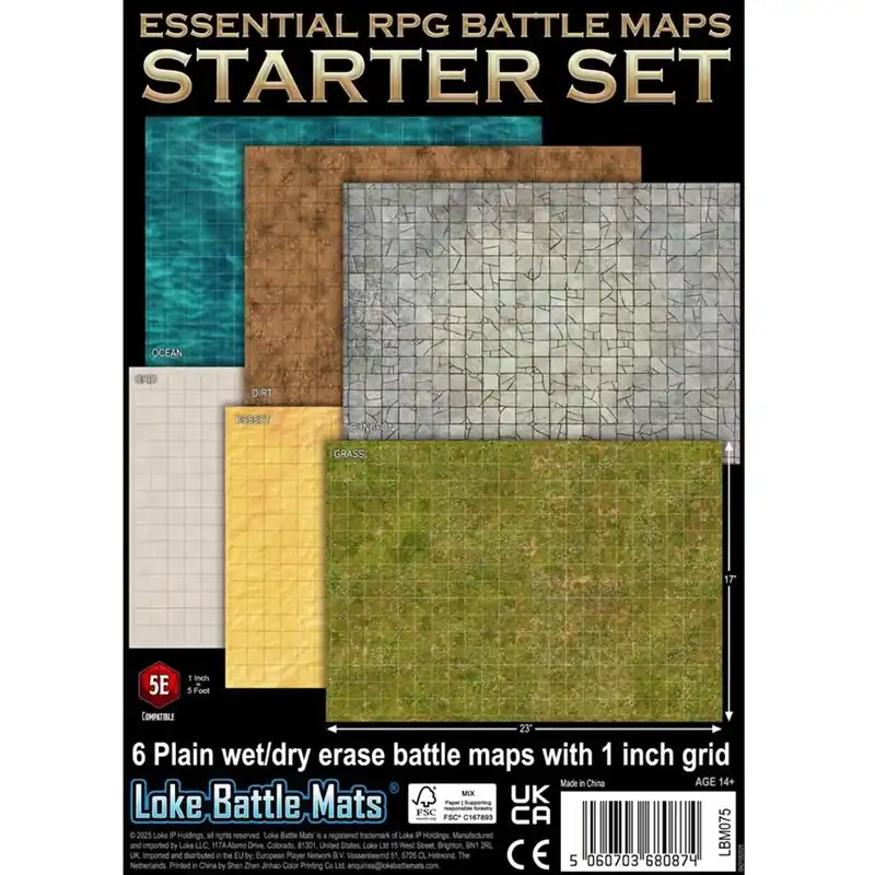 Skaffa nu - Essential Battle Maps Starter Set