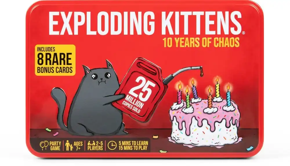 Tillverkarpris - Exploding Kittens 10-Year Anniversary