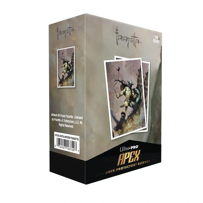 Frank Frazetta - "Warrior with Ball and Chain" APEX DECK PROTECTOR® Sleeves for Tabletop Gaming - Riktigt fynd