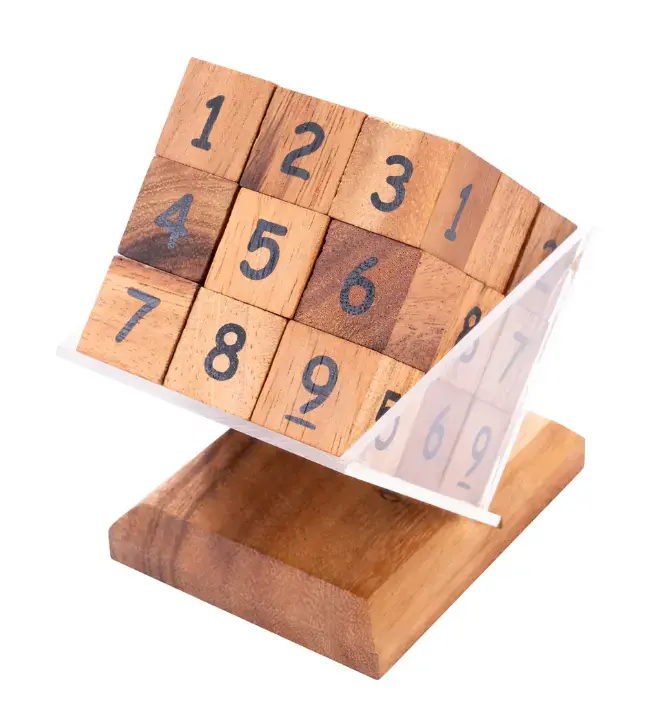 Wooden Sudoku Cube Puzzle | Mycket uppskattad