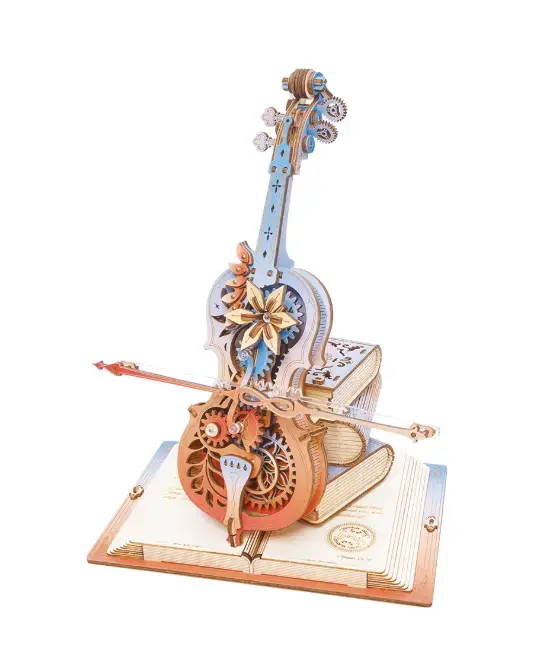Symphony Of Gorgeous Dreams Mechanical Music Box Diy Rolife Rolife - Endast ett fåtal kvar