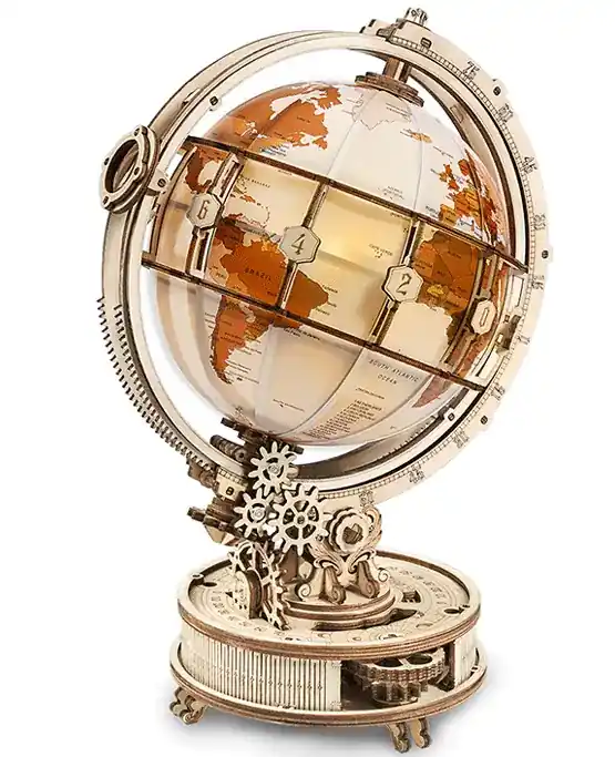 The Luminous Globe 3d Wooden Puzzle Diy Rolife | Snart slut