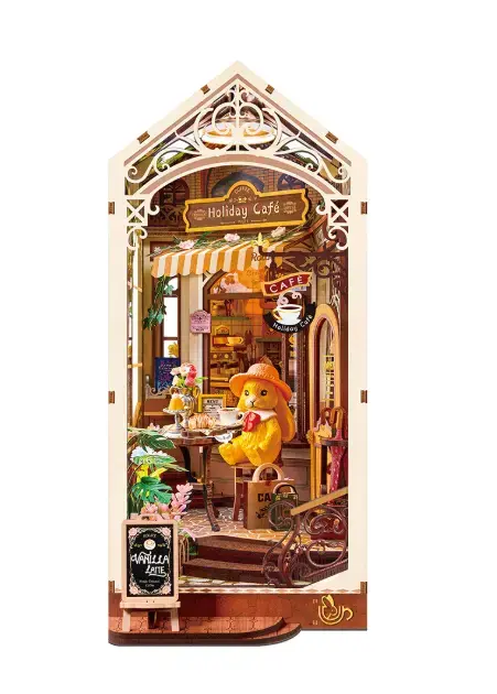 Holiday Cafe Book Nook Kit Rolife Rolife - Under begränsad tid