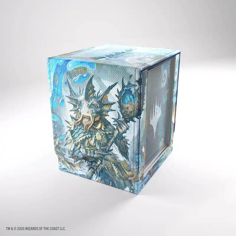 Hög kvalitet - Gamegenic - Magic The Gathering Lorwyn Eclipsed Squire PLUS 100+ XL - Sygg, Wanderwine Wisdom/Syg