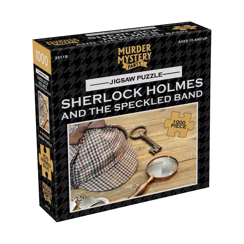 Köp online | Sherlock Holmes And The Speckled Band Mystery Jigsaw Puzzle 1000