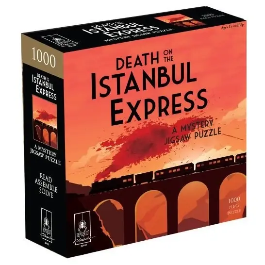 Death On The Istanbul Express Mystery Jigsaw Puzzle | Försäljningssuccé