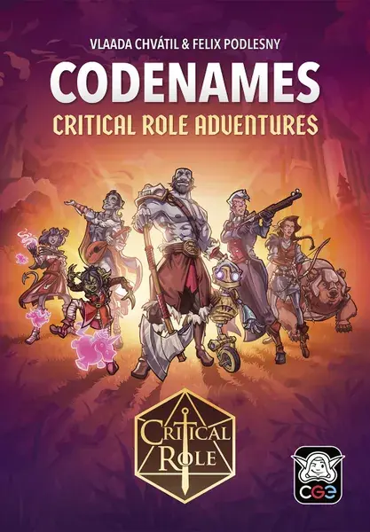 Codenames Critical Role Adventures - Snabb leverans