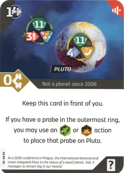 Kundfavorit | SETI Pluto Promo Card