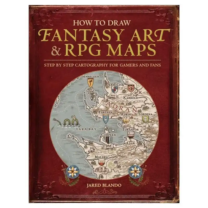 Sänkt pris - How To Draw Fantasy Art Rpg Maps