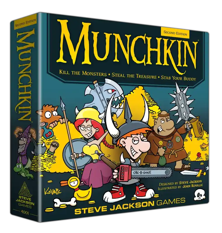 Nytt lägre pris - Munchkin 2nd. Edition