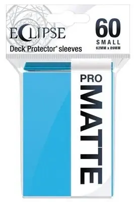 Eclipse Matte Small Sleeves Sky Blue (60 Sleeves) | Klar att skickas