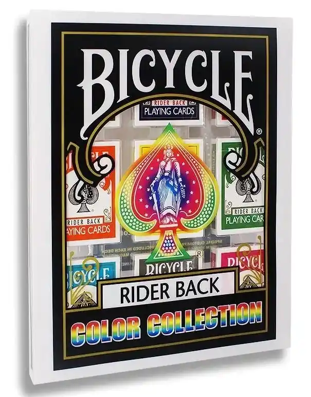 Snart slut - Bicycle Color Collection playing cards