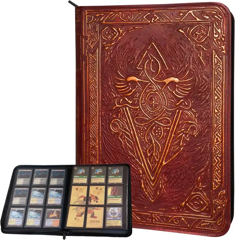 Prissänkt | LYNX Trading Card Binder Red