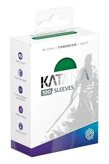 Endast ett fåtal kvar - Ultimate Guard Katana Sleeves Standard Size 100 Jade Garden Ultimate Guard